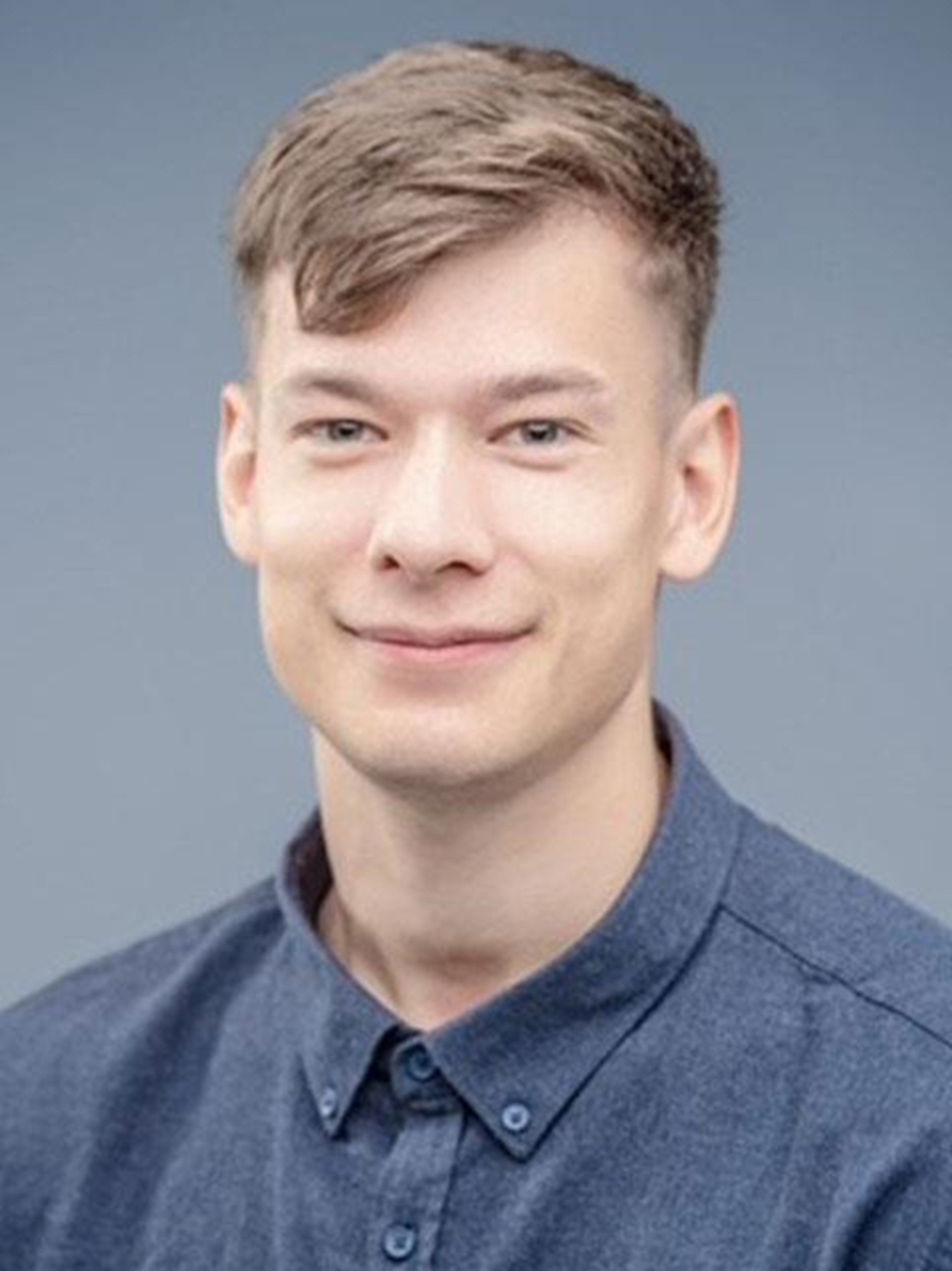 Mann im Portrait